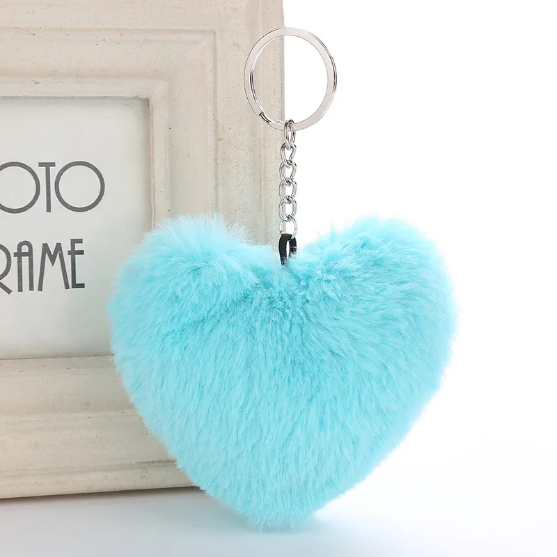 Fluffy Fur Pompom Keychain Soft Solid Color Heart Shape Pompom Faux Rabbit Fur Ball Car Handbag Key Ring Gift Accessories
Fluffy Fur Pompom Keychain Soft Solid Color Heart Shape Pompom Faux Rabbit Fur Ball Car Handbag Key Ring Gift Accessories