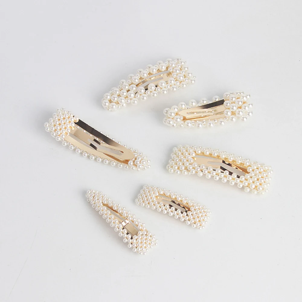 New Women Metal Pearl Hair Clip Hairpins Lady Simple Style Hair Clip Girl Bun maker Fashion Headwear Girls Hair Accessories
New Women Metal Pearl Hair Clip Hairpins Lady Simple Style Hair Clip Girl Bun maker Fashion Headwear Girls Hair Accessories