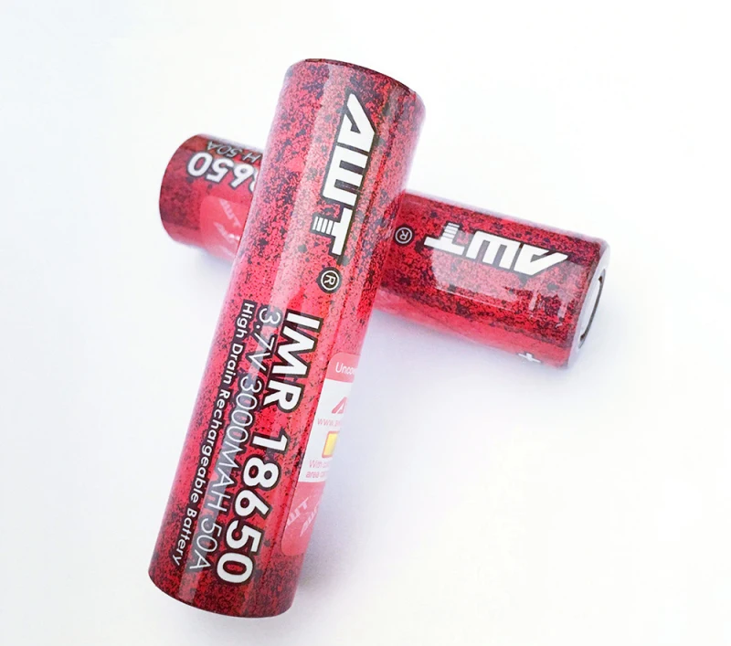 2PCS ICL AWT 18650 3.7V 3000mah 50A battery IMR18650 Red rechargeable li-lon Vape Electronic cigarette power batteries
2PCS ICL AWT 18650 3.7V 3000mah 50A battery IMR18650 Red rechargeable li-lon Vape Electronic cigarette power batteries