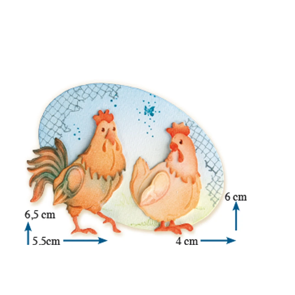 Easter Chicken Metal Cutting Dies Stencils For DIY Scrapbooking Decoration Embossing Supplier Handcraft Die Cut Template 2019
Easter Chicken Metal Cutting Dies Stencils For DIY Scrapbooking Decoration Embossing Supplier Handcraft Die Cut Template 2019