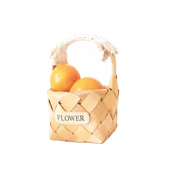 Natural Hand Woven Storage Basket Cosmetics Jewellery Daily Necessities Storage Fruit Basket Organizer Basket Wooden Material
Natural Hand Woven Storage Basket Cosmetics Jewellery Daily Necessities Storage Fruit Basket Organizer Basket Wooden Material
