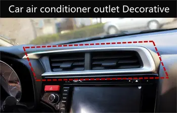 Car styling air conditioner outlet Decorative Frame Cover Sticker Trim for Honda Fit 14 auto Accessories
Car styling air conditioner outlet Decorative Frame Cover Sticker Trim for Honda Fit 14 auto Accessories