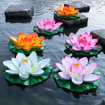 Aquarium pool rockery decoration fake flower flower decoration resin simulation water lily lotus lotus leaf floating water lotus
Aquarium pool rockery decoration fake flower flower decoration resin simulation water lily lotus lotus leaf floating water lotus