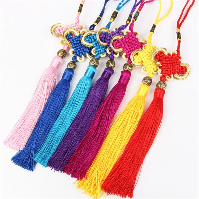 2Pcs Chinese Knot Tassel Fringe Pendant DIY Handmade Material Polyester Party Tassel Trim Garments Curtains Decor Tassels Ribbon
2Pcs Chinese Knot Tassel Fringe Pendant DIY Handmade Material Polyester Party Tassel Trim Garments Curtains Decor Tassels Ribbon
