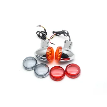 New Rear Turn Signals Lights Indicator Amber For Harley Sportster 883 1200 1992-up
New Rear Turn Signals Lights Indicator Amber For Harley Sportster 883 1200 1992-up