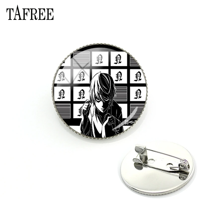 TAFREE New Arrival Death Note Brooches Animation Brooch Pin Unique Style Cabochon Dome Bijoux Gift For Friend QF627
TAFREE New Arrival Death Note Brooches Animation Brooch Pin Unique Style Cabochon Dome Bijoux Gift For Friend QF627