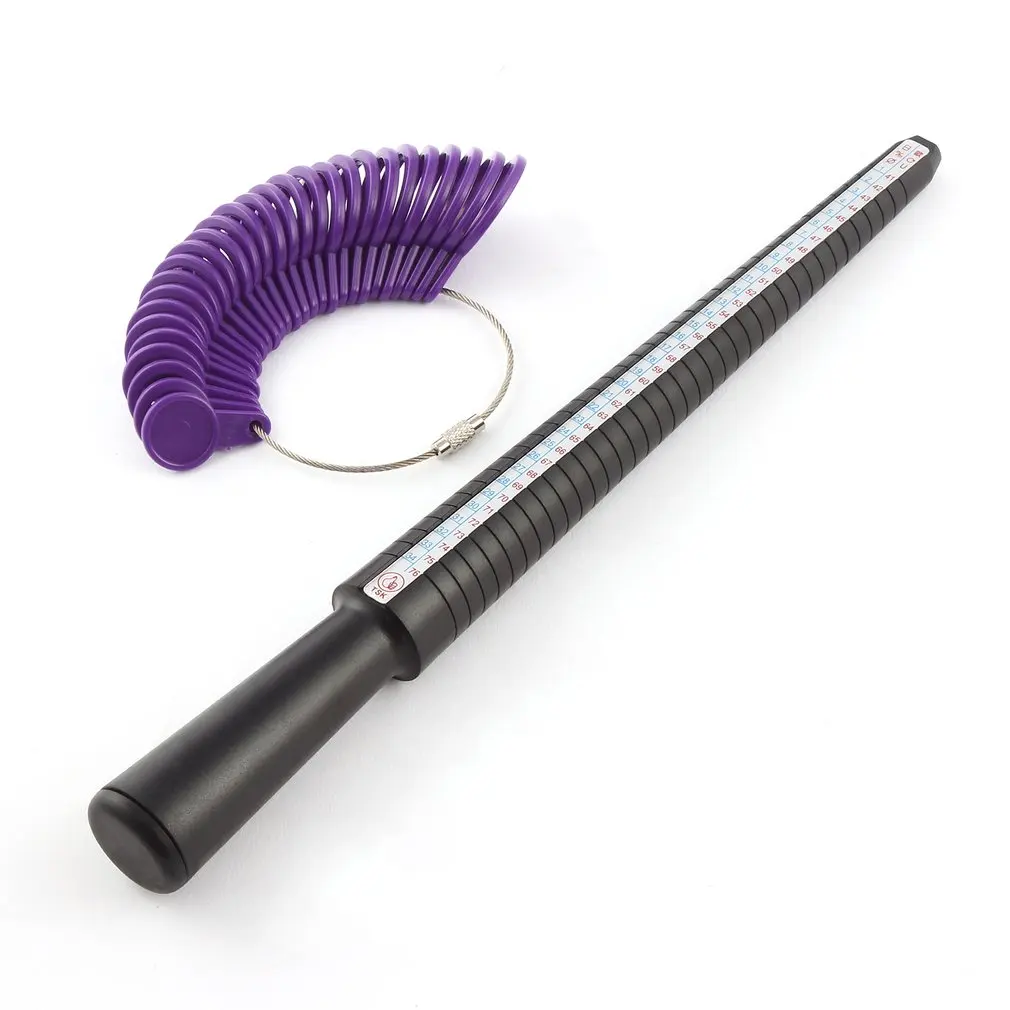 Ring Size Gauge Stick Mandrel Finger Ring Sizer Plastic Measuring Sizes Jewelry Tool Sets Jewelry Equipments
Ring Size Gauge Stick Mandrel Finger Ring Sizer Plastic Measuring Sizes Jewelry Tool Sets Jewelry Equipments