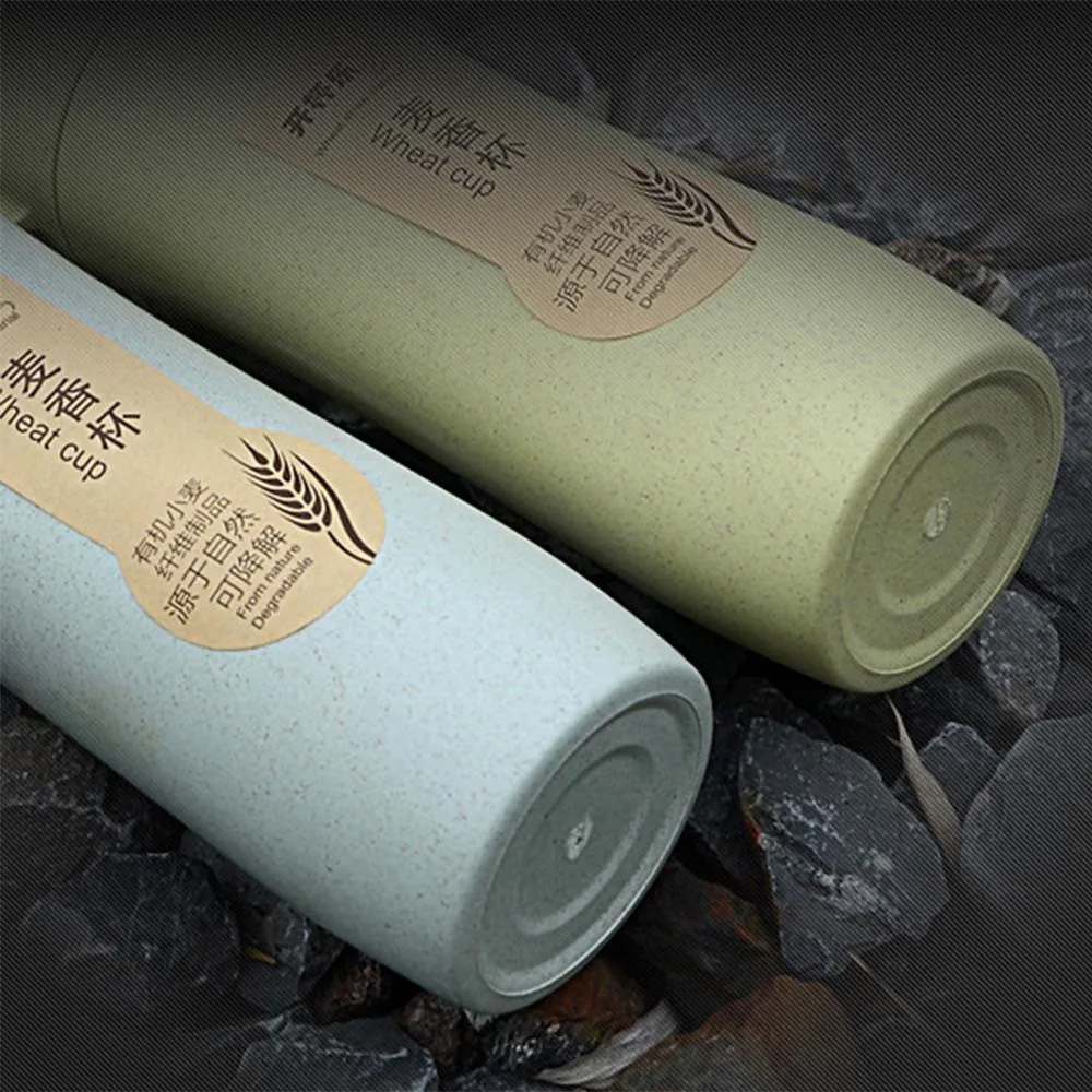 Streamline Wheat Straw Portable Water Bottle Drink Container Coffee Cup Mug Protein Shaker Drinkware Bidon Borraccia with Rope
Streamline Wheat Straw Portable Water Bottle Drink Container Coffee Cup Mug Protein Shaker Drinkware Bidon Borraccia with Rope