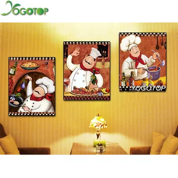 YOGOTOP DIY Diamond Painting Cross Stitch Kits Full Embroidery Square Drill Mosaic Home Decor cartoon chef kitchen 3pcs ML518
YOGOTOP DIY Diamond Painting Cross Stitch Kits Full Embroidery Square Drill Mosaic Home Decor cartoon chef kitchen 3pcs ML518