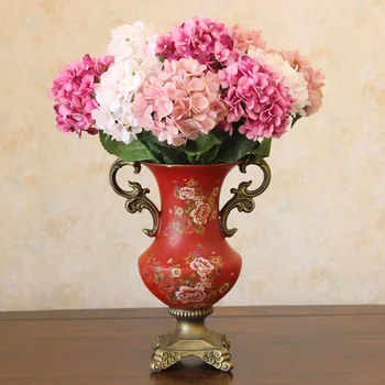 American ears tall big vase vase Europe type restoring ancient ways soft outfit new Chinese style resin craft ornaments
American ears tall big vase vase Europe type restoring ancient ways soft outfit new Chinese style resin craft ornaments