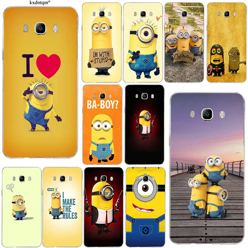 Soft TPU Silicone Mobile Phone Cases Cute Cartoon Yellow Minions for Samsung Galaxy J1 J2 J3 J5 J7 2016 2017 Coque Shell Bags
Soft TPU Silicone Mobile Phone Cases Cute Cartoon Yellow Minions for Samsung Galaxy J1 J2 J3 J5 J7 2016 2017 Coque Shell Bags