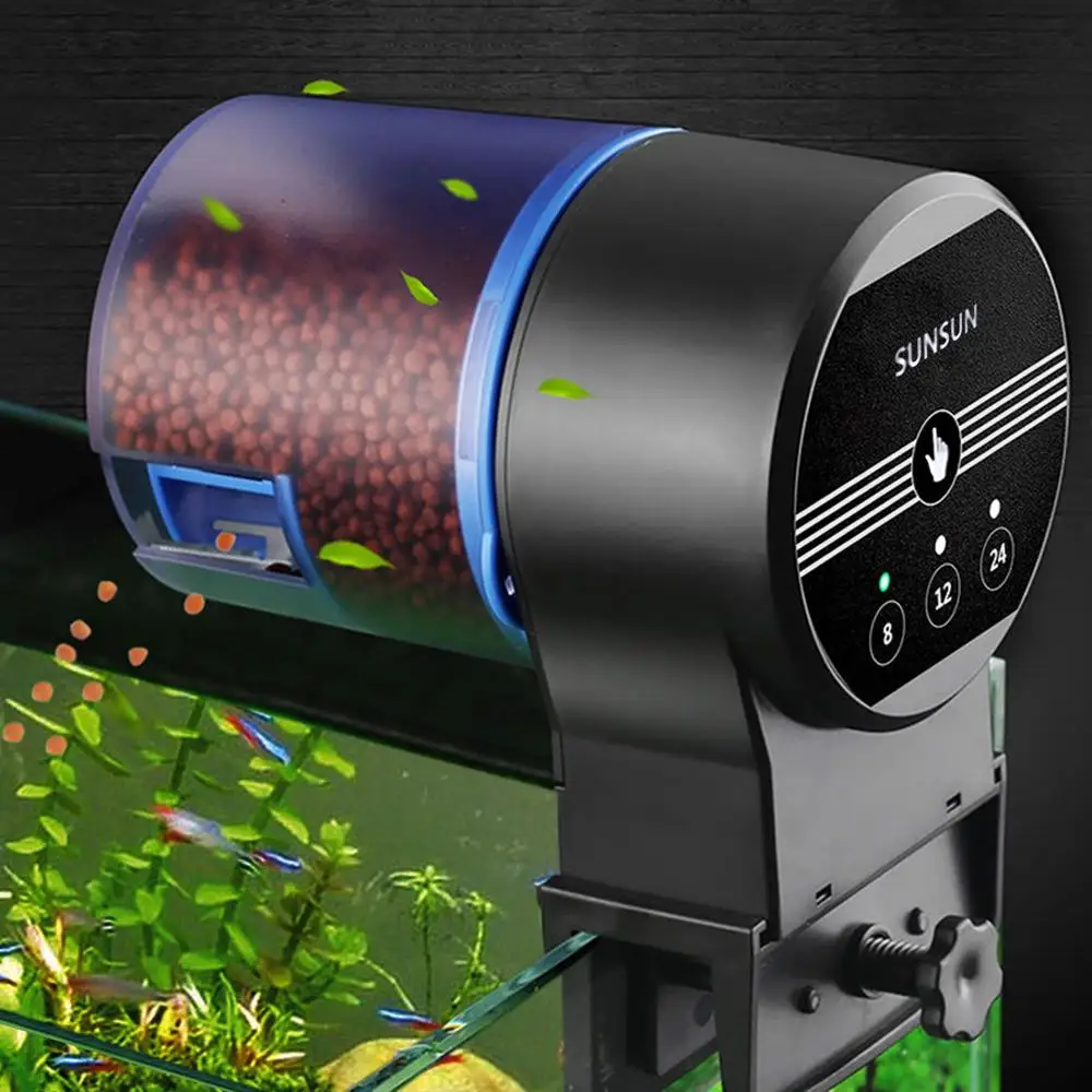 Iseebiz 1 PC Automatic Feeder Aquarium Fish Tank Timer Feeder Home Aquarium Tank Food Feeding Portable Fish Feeder Tools
Iseebiz 1 PC Automatic Feeder Aquarium Fish Tank Timer Feeder Home Aquarium Tank Food Feeding Portable Fish Feeder Tools