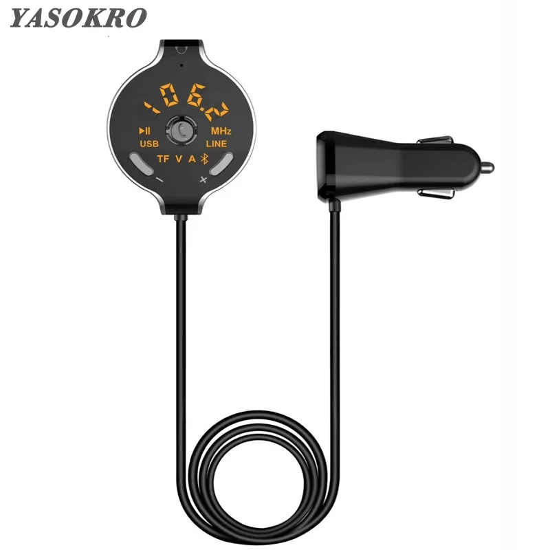 FM Transmitter Modulator Car Audio MP3 Player Bluetooth Handsfree Car Kit with Dual USB Car Charger Support TF Card / U Disk
FM Transmitter Modulator Car Audio MP3 Player Bluetooth Handsfree Car Kit with Dual USB Car Charger Support TF Card / U Disk