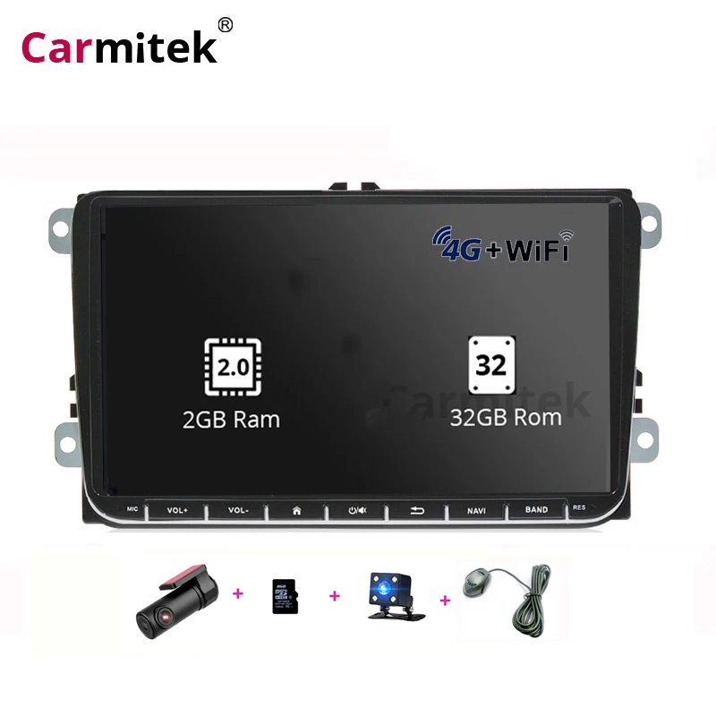 2din Android радио GPS Мультимедиа для VW Polo Skoda Superb быстрая сиденья leon CC Caddy Vento EOS Amarok