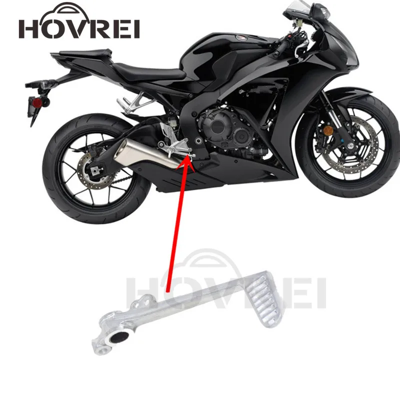 Фото Мотоцикл Алюминиевый задний тормозной рычаг педаль для HONDA CBR1000RR CBR 1000RR 2008 2009 2010 2011
