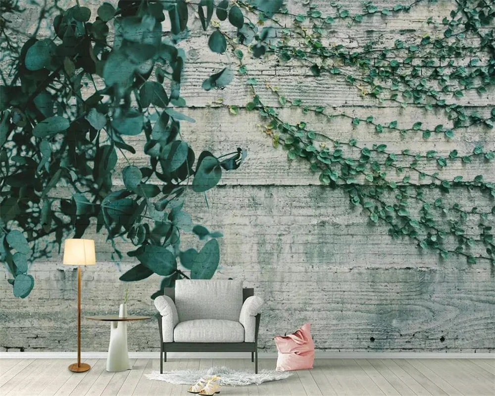 Beibehang Custom wallpaper garden wind plant vine leaves wooden wall background living room bedroom TV background 3d wallpaper
Beibehang Custom wallpaper garden wind plant vine leaves wooden wall background living room bedroom TV background 3d wallpaper