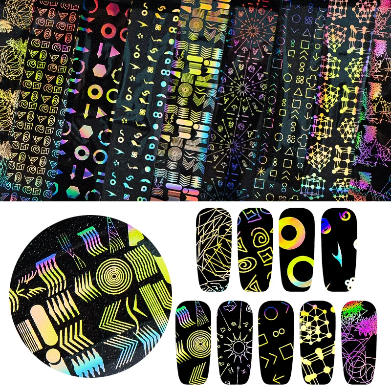 9PCS/Set RBAN NAIL Shimmer Nail Foil Colorful Nail Starry Glitter Transfer Sticker Manicure Nail Art Decoration
9PCS/Set RBAN NAIL Shimmer Nail Foil Colorful Nail Starry Glitter Transfer Sticker Manicure Nail Art Decoration