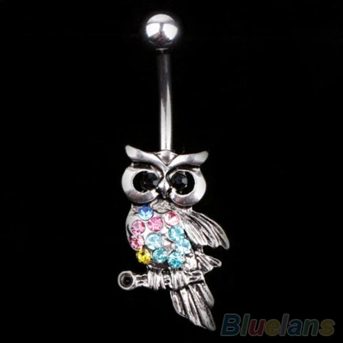 24pcs Rhinestone Owl Dangle Ball Barbell Bar Belly Button Navel Ring Body Piercing
24pcs Rhinestone Owl Dangle Ball Barbell Bar Belly Button Navel Ring Body Piercing