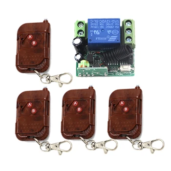 315/433 DC12V Door Access/Gateway Wireless Switch Latched 10A Relay Switch 4 Controllers 4421
315/433 DC12V Door Access/Gateway Wireless Switch Latched 10A Relay Switch 4 Controllers 4421