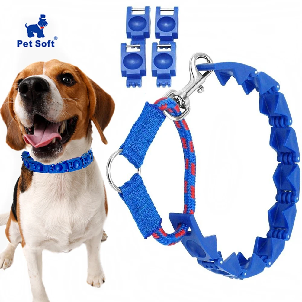Pet Soft Perfect Dog Command Collar Adjustable Command Training Collar Training Pets Prong Choke Chain For Medium/ Large dogs
Pet Soft Perfect Dog Command Collar Adjustable Command Training Collar Training Pets Prong Choke Chain For Medium/ Large dogs