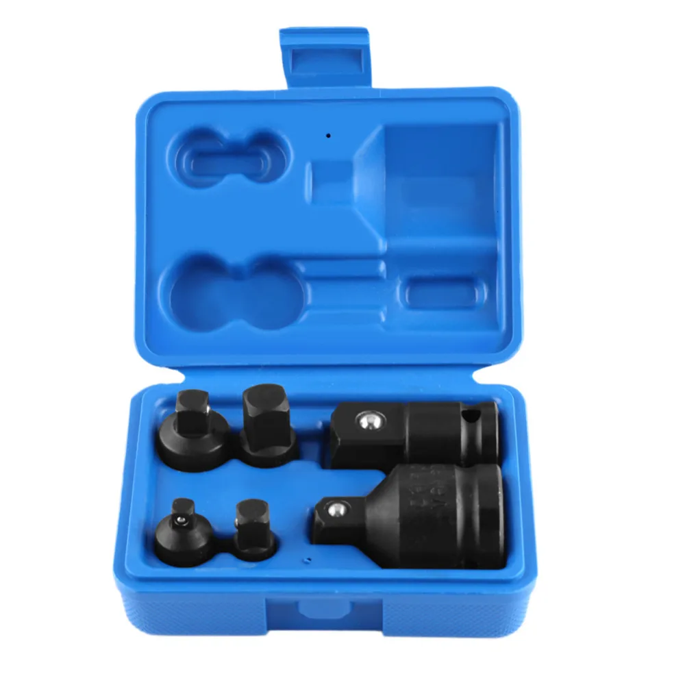 6pcs/set Impact Socket Adaptor Reducer Adapter 1/4 1/2 3/8 3/4 Ratchet Breaker Drive Socket Adaptor With Box
6pcs/set Impact Socket Adaptor Reducer Adapter 1/4 1/2 3/8 3/4 Ratchet Breaker Drive Socket Adaptor With Box