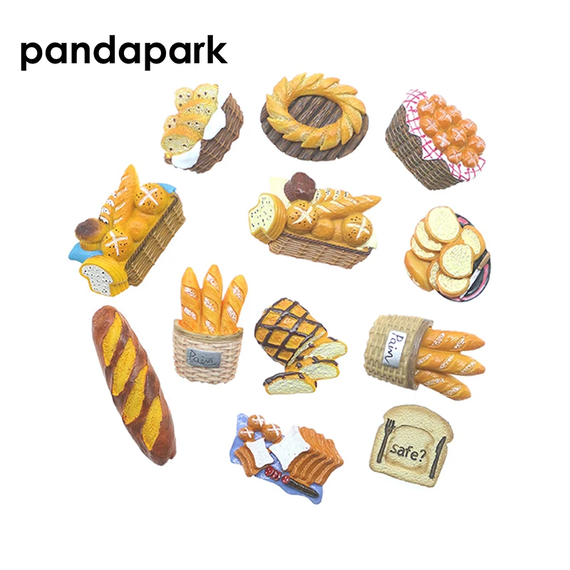 Pandapark 3D Resin Simulation Bread Fridge Magnet Travel Souvenir Kitchen Baking toolsFridge's Decoration Message Post Sticker
Pandapark 3D Resin Simulation Bread Fridge Magnet Travel Souvenir Kitchen Baking toolsFridge's Decoration Message Post Sticker