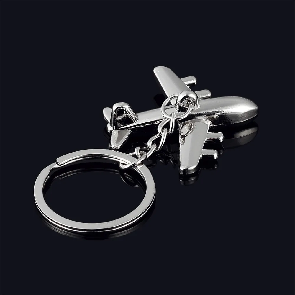 Car Key Rings Classic 3D Simulation Model airplane plane Keychain Key Chain Ring Keyring Car-styling
Car Key Rings Classic 3D Simulation Model airplane plane Keychain Key Chain Ring Keyring Car-styling