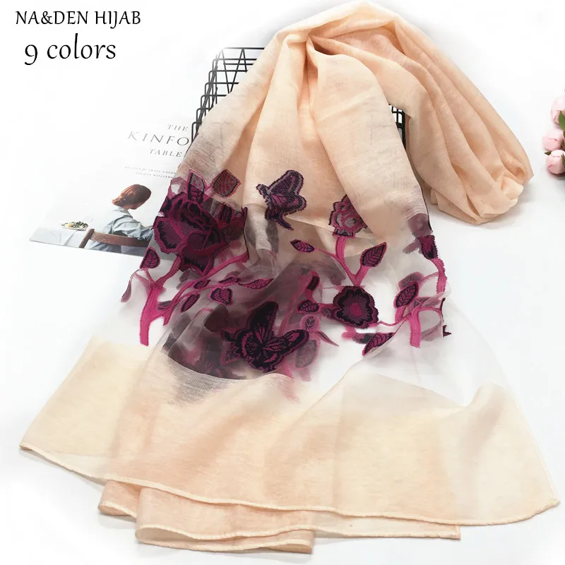 NEW Organza flower hijab scarf cut flower design fashion muslim hijabs women scarves shawls islamic scarfs soft pashmina 10pcs
NEW Organza flower hijab scarf cut flower design fashion muslim hijabs women scarves shawls islamic scarfs soft pashmina 10pcs