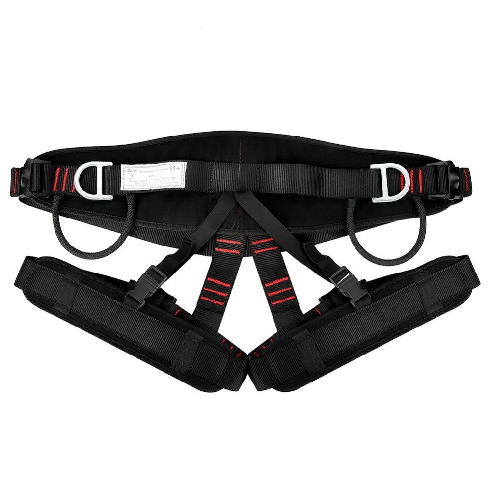 Adjustable Outdoor Heavy Duty Tree Climbing Rappelling Belt Safety Harness Protective Gear Climbing Belt Rock Climbing Accessory
Adjustable Outdoor Heavy Duty Tree Climbing Rappelling Belt Safety Harness Protective Gear Climbing Belt Rock Climbing Accessory