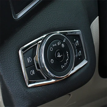WELKINRY car auto cover styling for Ford Explorer 2016 2017 stainless steel front head lamp light switch button knob trim
WELKINRY car auto cover styling for Ford Explorer 2016 2017 stainless steel front head lamp light switch button knob trim