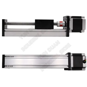 300MM 12inch Stroke Slide Table Rail Linear motion BallScrew Rod Guide Platform XYZ Axis with NEMA23 57MM Stepper Motor Kits
300MM 12inch Stroke Slide Table Rail Linear motion BallScrew Rod Guide Platform XYZ Axis with NEMA23 57MM Stepper Motor Kits