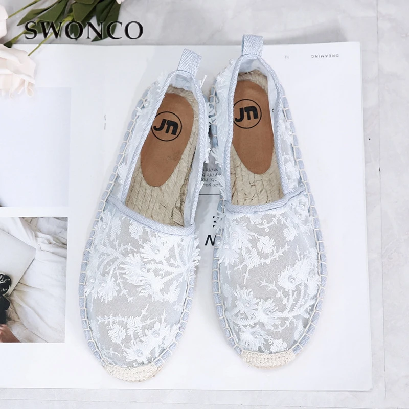 SWONCO Women Fisherman Flats Shoes Ins Hot Sale 2019 Sweet White Shoes Casual Female Lace Flats Loafers Hemp Sole Breathable
SWONCO Women Fisherman Flats Shoes Ins Hot Sale 2019 Sweet White Shoes Casual Female Lace Flats Loafers Hemp Sole Breathable