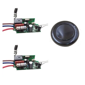 Household Light Remote Control RF Wireless 220V 1CH Remote Control Switch 2 Receiver & 1 Transmitter 315/433MHZ Hot Sale
Household Light Remote Control RF Wireless 220V 1CH Remote Control Switch 2 Receiver & 1 Transmitter 315/433MHZ Hot Sale