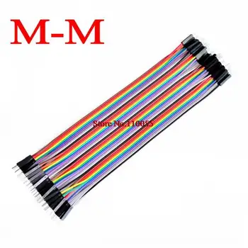 New 20 rows = 800pin in Row Jumper Wire Dupont Cable line 1P-1P 2.54mm Male to Male 20cm For Breadboard Drop
New 20 rows = 800pin in Row Jumper Wire Dupont Cable line 1P-1P 2.54mm Male to Male 20cm For Breadboard Drop