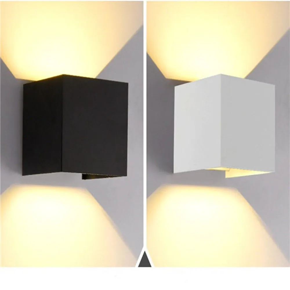 6W 12W LED Wall Light Waterproof IP65 Modern Nordic style Indoor Outdoor light Wall Lamp Living Room Porch Garden Lamp AC90-260V
6W 12W LED Wall Light Waterproof IP65 Modern Nordic style Indoor Outdoor light Wall Lamp Living Room Porch Garden Lamp AC90-260V