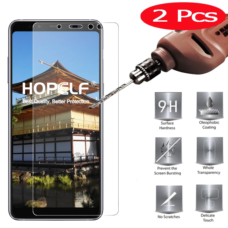 2Pcs Tempered Glass on for Samsung Galaxy A8 2018 Screen Protector A830 Phone Protective Glass on for Samsung A8 Plus 2018 Glass
2Pcs Tempered Glass on for Samsung Galaxy A8 2018 Screen Protector A830 Phone Protective Glass on for Samsung A8 Plus 2018 Glass