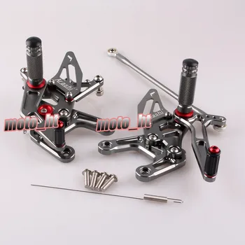 Adjustable Motorcycle Rearset Rear Set Footpegs Set For Kawasaki Ninja ZX10R 2011 2012 2013 2014 2015 Gray
Adjustable Motorcycle Rearset Rear Set Footpegs Set For Kawasaki Ninja ZX10R 2011 2012 2013 2014 2015 Gray