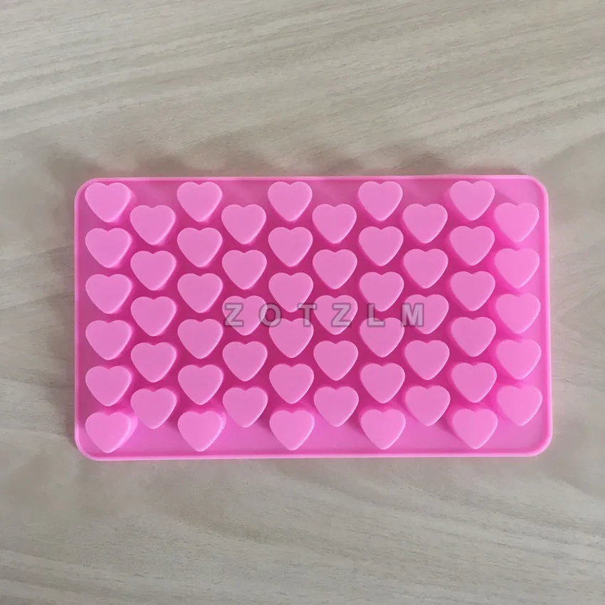 ZOTZLM 1 Piece 55 Heart Shapes Silicone Cookie Mold Candy Chocolate Fondant Jelly Kitchen Cake Decorating Tools GJD012
ZOTZLM 1 Piece 55 Heart Shapes Silicone Cookie Mold Candy Chocolate Fondant Jelly Kitchen Cake Decorating Tools GJD012