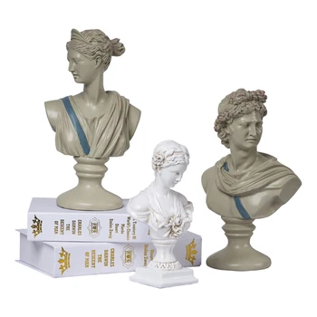 Retro Apollo Aphrodite Venus Goddess Head Portraits Bust Statue Resin Craftwork Nordic Home Decoration Accessories R211
Retro Apollo Aphrodite Venus Goddess Head Portraits Bust Statue Resin Craftwork Nordic Home Decoration Accessories R211