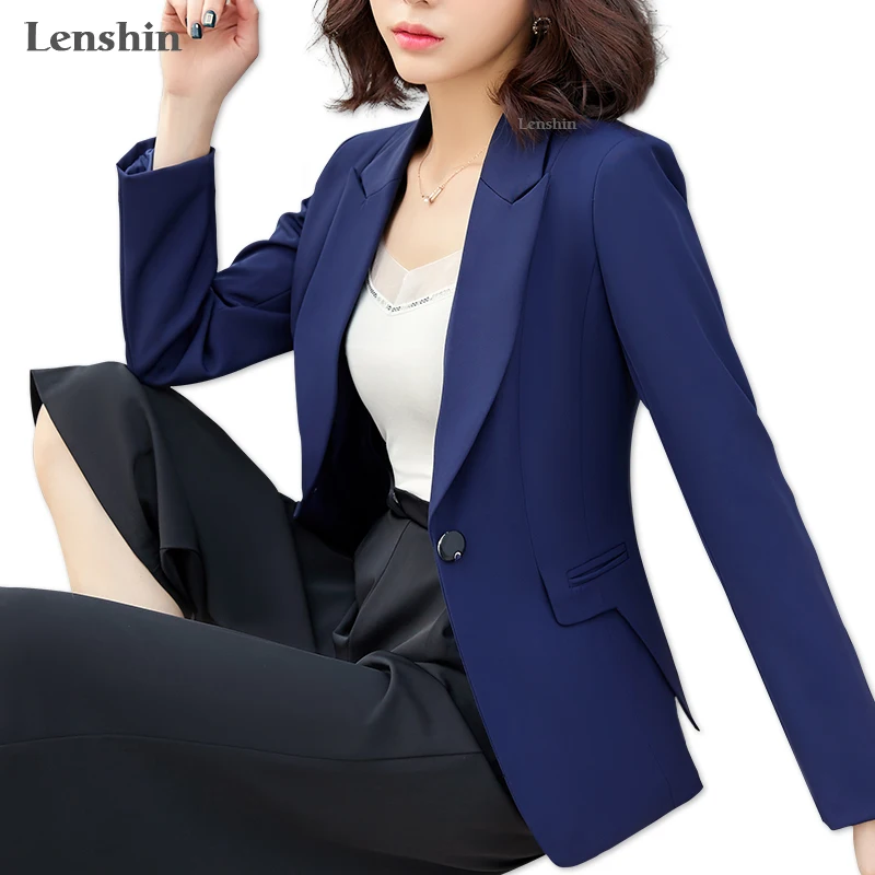 Lenshin New Plus Size Professional Business Jacket for Women Work Wear Office Lady Elegant Female Blazer Coat Top
Lenshin New Plus Size Professional Business Jacket for Women Work Wear Office Lady Elegant Female Blazer Coat Top