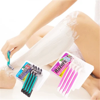2019 New 4Pcs/Pack Women Shave Wool Device Knife Stainless steel Blades Shaver Wool Epilator Shaving Lady's Shaver for Female
2019 New 4Pcs/Pack Women Shave Wool Device Knife Stainless steel Blades Shaver Wool Epilator Shaving Lady's Shaver for Female