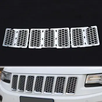 Chrome ABS Inserts Honey Comb Mesh Garnish Bezel Cover Trim Car Styling Fit For Jeep Grand Cherokee 14 Car Styling Accessories
Chrome ABS Inserts Honey Comb Mesh Garnish Bezel Cover Trim Car Styling Fit For Jeep Grand Cherokee 14 Car Styling Accessories