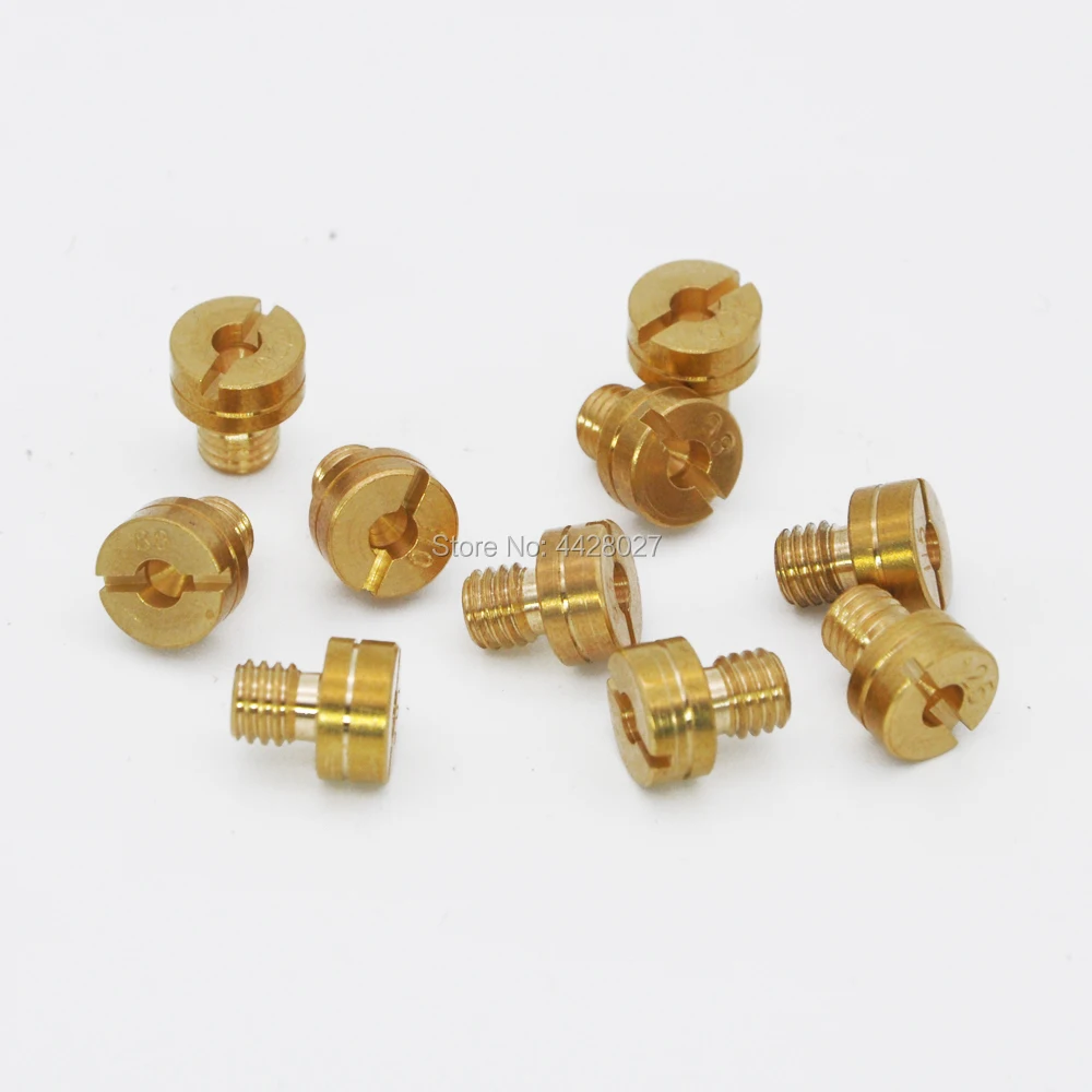 10 PCS M5*0.075mm Mikuni Carb Carburetor Main Jet Main Injector Nozzle Set BS26 GN125 EN125 TTR FZR Motorcycle High Performance
10 PCS M5*0.075mm Mikuni Carb Carburetor Main Jet Main Injector Nozzle Set BS26 GN125 EN125 TTR FZR Motorcycle High Performance
