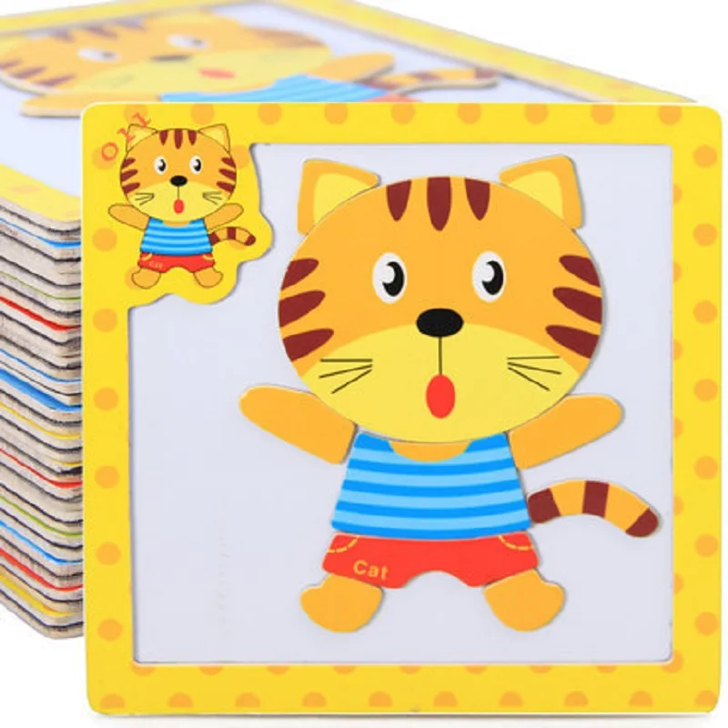 3D Magnetic wooden Puzzle jigsaw puzzle Cartoon Animals Puzzles Tangram Child Educational Toy for Children table kids 2 Pcs/Lot
3D Magnetic wooden Puzzle jigsaw puzzle Cartoon Animals Puzzles Tangram Child Educational Toy for Children table kids 2 Pcs/Lot