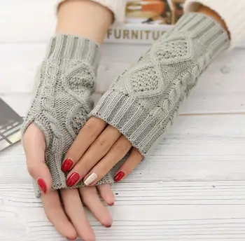 women's winter knitted glove lady's knitted fingerless glove girls winter warm gloves R035
women's winter knitted glove lady's knitted fingerless glove girls winter warm gloves R035