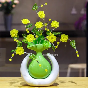 Modern Creative U Gourd Shape Ceramic Vase Ornaments Artificial Flower Living Room Table D-22A/1020
Modern Creative U Gourd Shape Ceramic Vase Ornaments Artificial Flower Living Room Table D-22A/1020