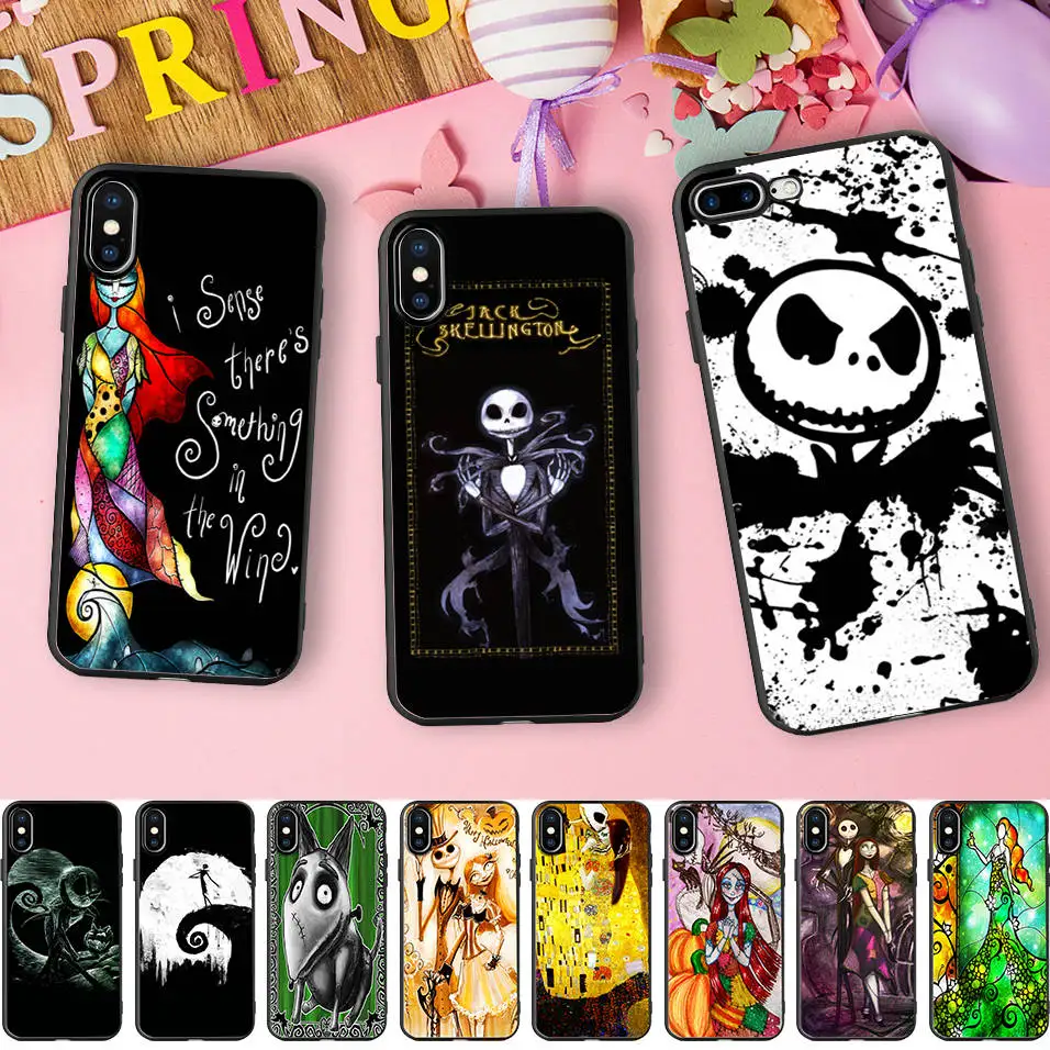 Funny Pumpkin King Jack Skellington Halloween Soft Silicone Phone Case for iPhone X 5 S 5S XR XS Max 6 6S 7 8 Plus Cover
Funny Pumpkin King Jack Skellington Halloween Soft Silicone Phone Case for iPhone X 5 S 5S XR XS Max 6 6S 7 8 Plus Cover