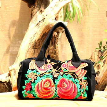 lady black Handbag bag female Flowers bags for women Zipper female Fashion Embroidered Handbag Shoulder Bag Tote Ladies Purse
lady black Handbag bag female Flowers bags for women Zipper female Fashion Embroidered Handbag Shoulder Bag Tote Ladies Purse