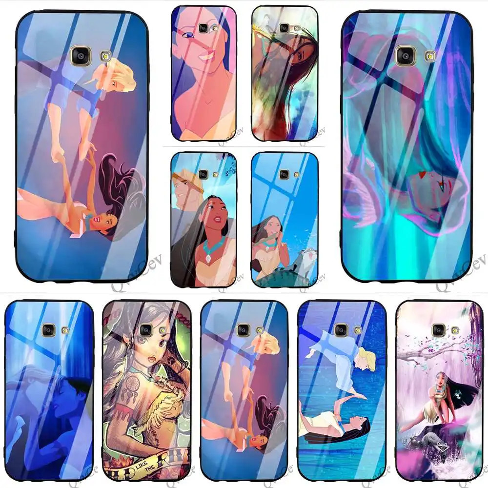Hybrid Pocahontas Tempered Glass Phone Cover for Galaxy S9 Plus Case S7 Edge Note 9 8 Samsung S8 S10 Cases Back
Hybrid Pocahontas Tempered Glass Phone Cover for Galaxy S9 Plus Case S7 Edge Note 9 8 Samsung S8 S10 Cases Back