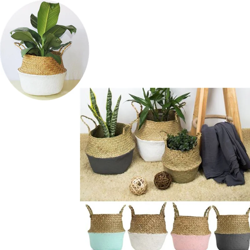 Seagrass Belly Storage Basket Straw Basket Write Wicker Basket Storage Bag White Garden Flower Pot Planter Handmade
Seagrass Belly Storage Basket Straw Basket Write Wicker Basket Storage Bag White Garden Flower Pot Planter Handmade